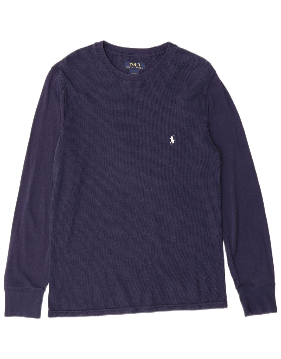 POLO RALPH LAUREN Haut Homme Manches Longues Bleu Marine Moyen Coton