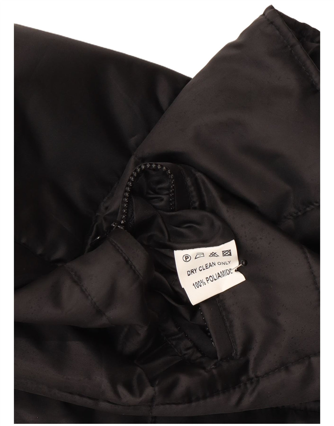 Gilet rembourré femme vintage IT 52 XL Noir Polyester
