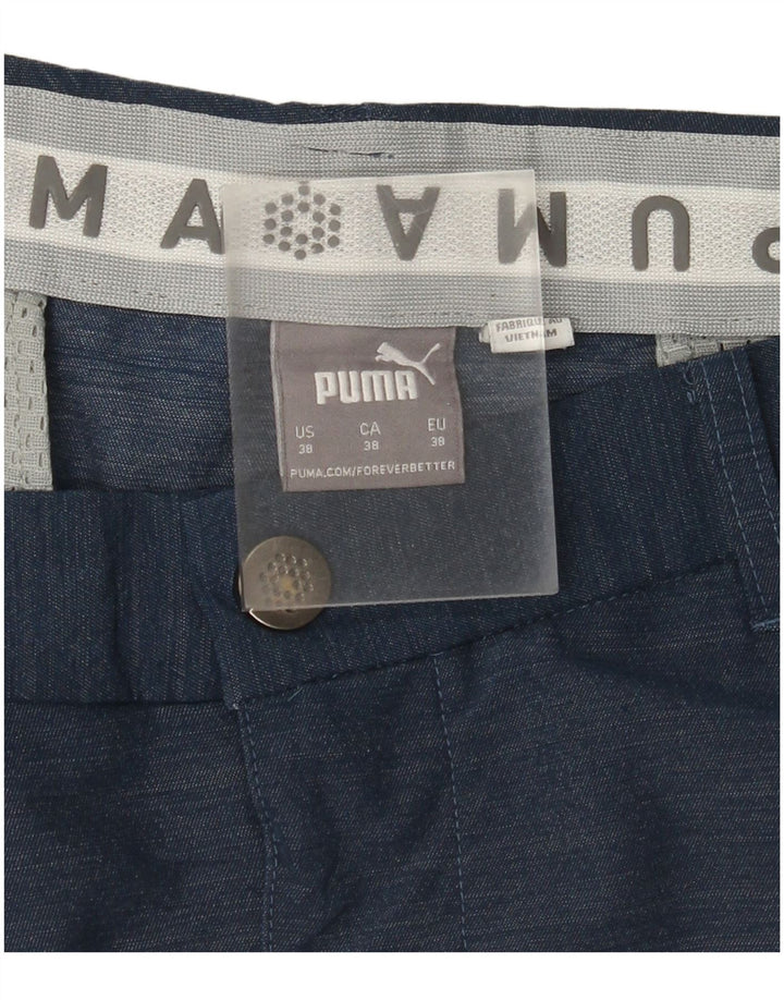 Puma Short Chino Homme W38 XL Bleu Marine
