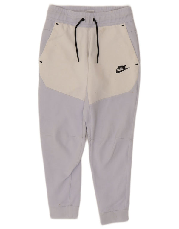 Nike Pantalon de survêtement pour garçon 8-9 ans Petit Bleu Colorblock