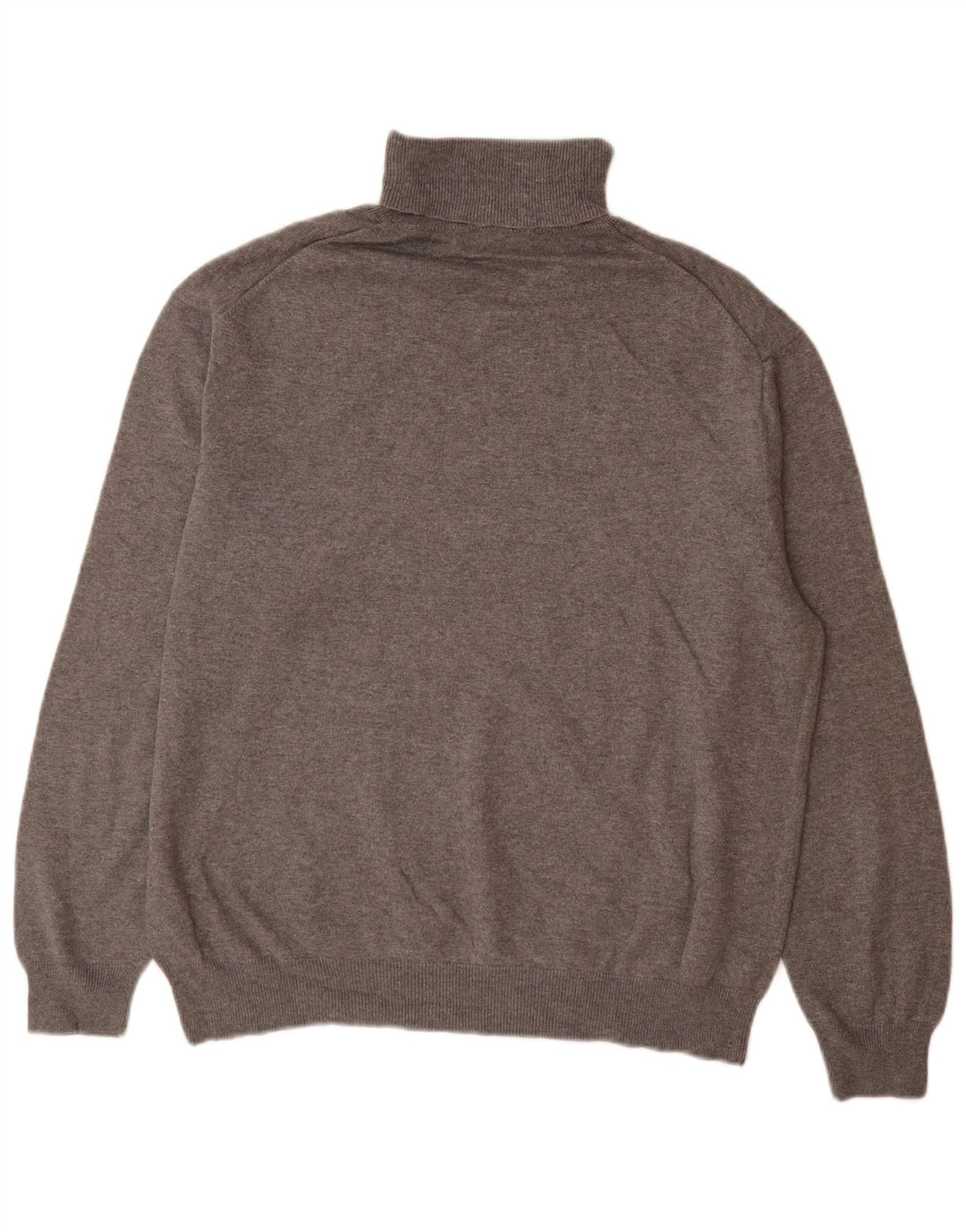 Massimo Dutti Pull Col Roulé Homme Gris Moyen