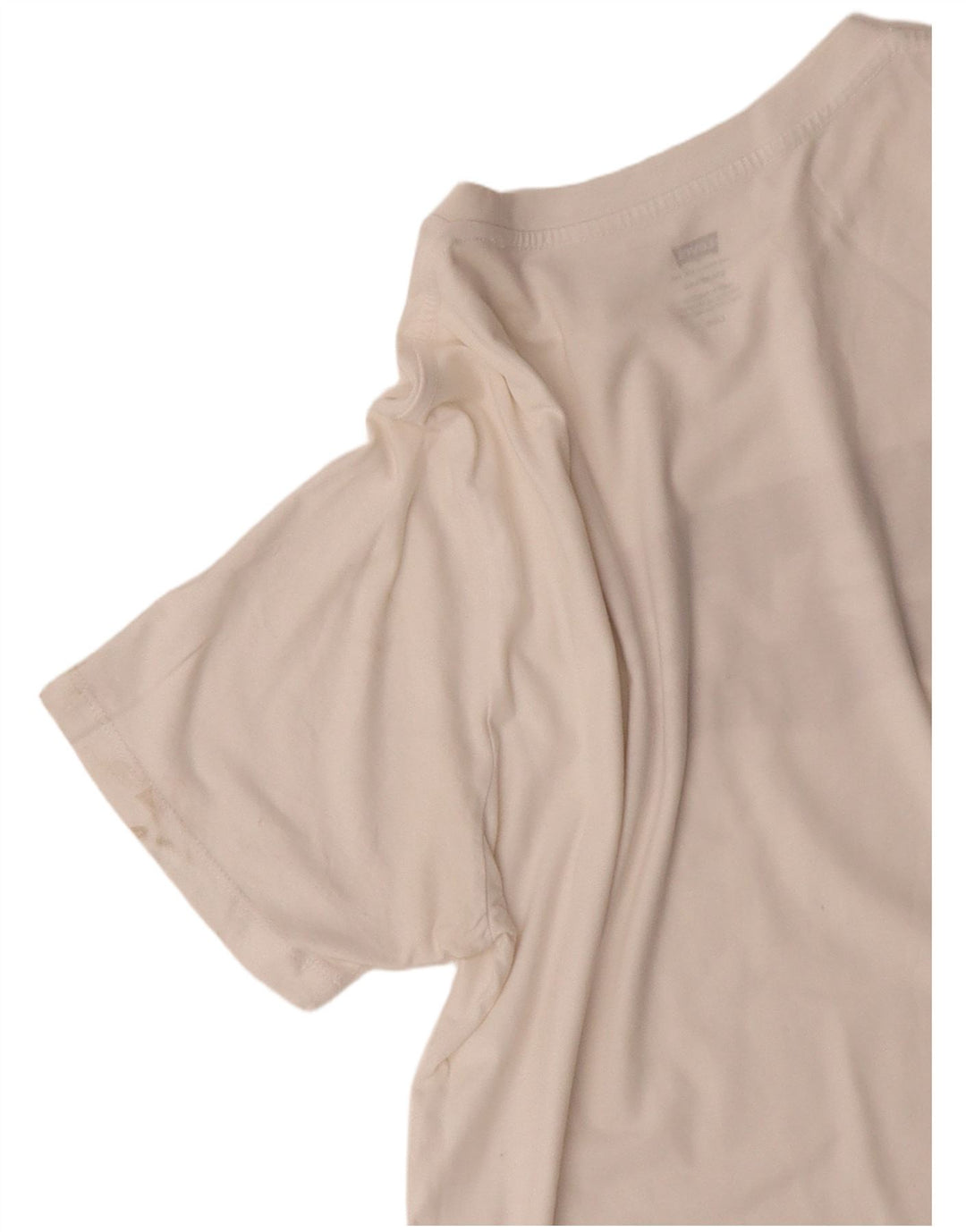 Levi's T-Shirt Graphique Coupe Standard Homme Blanc Large Coton