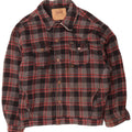Wrangler Veste Bomber Homme UK 42 XL Laine à Carreaux Gris