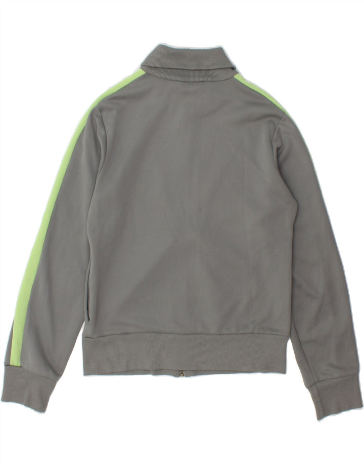 PUMA Womens Tracksuit Top Jacket UK 12 Medium Grey Colourblock Polyester Vintage Puma and Second-Hand Puma from Messina Hembry 
