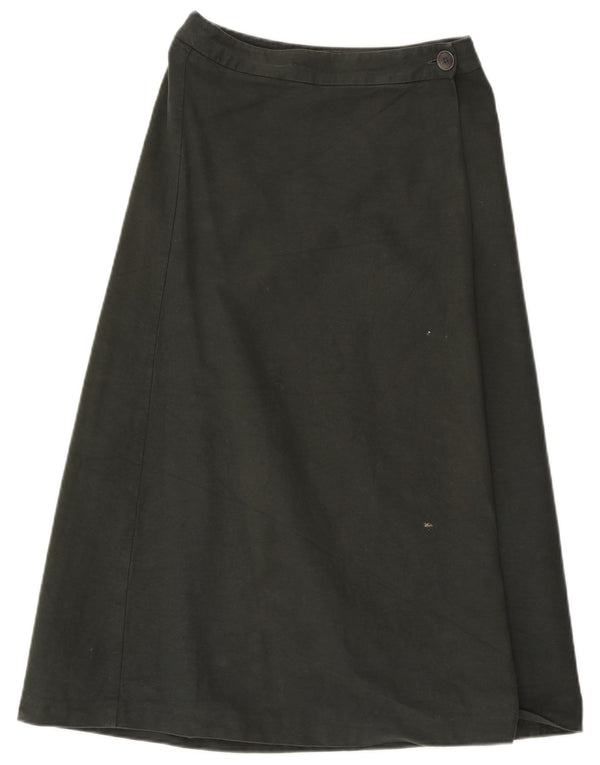 Jupe portefeuille taille haute Boden pour femme UK 10 Small W26 Coton vert