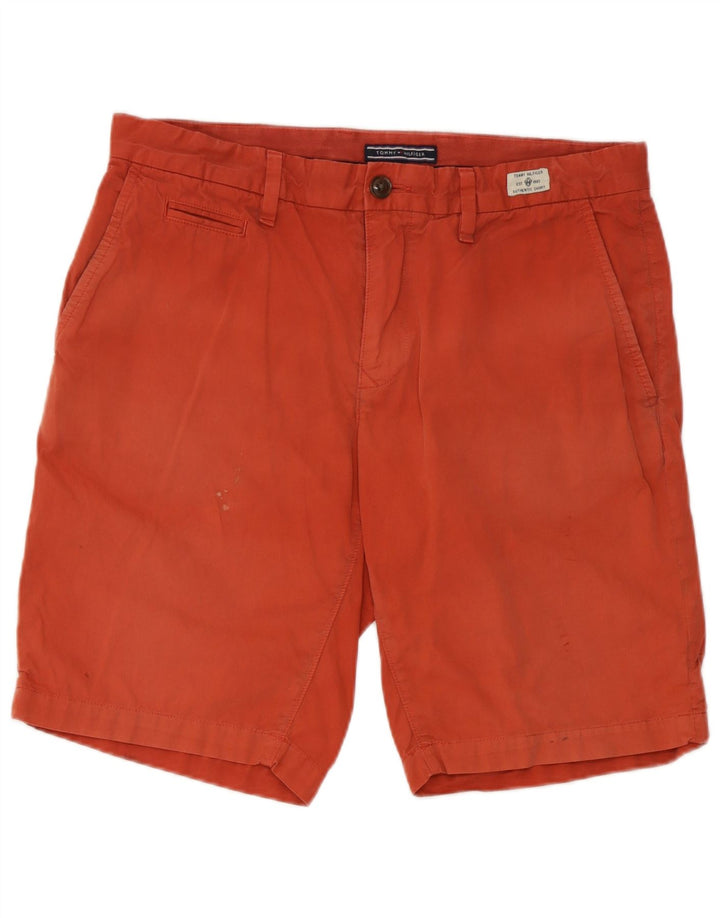 Tommy Hilfiger Short Chino Homme W33 Coton Rouge Moyen