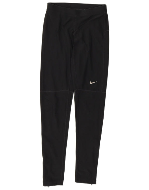 Nike Legging de course pour femme UK 10 Petit Noir