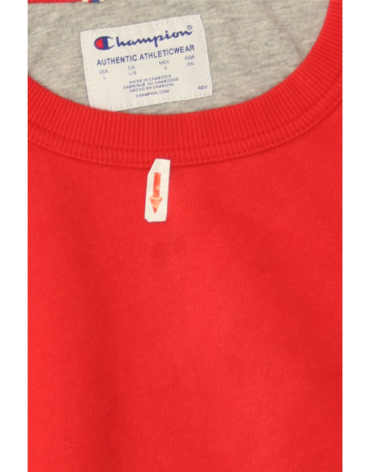 Champion Sweat-Shirt Homme Grand Rouge