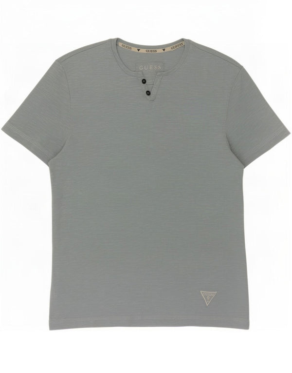 Guess T-Shirt Homme Top XS Bleu Moucheté