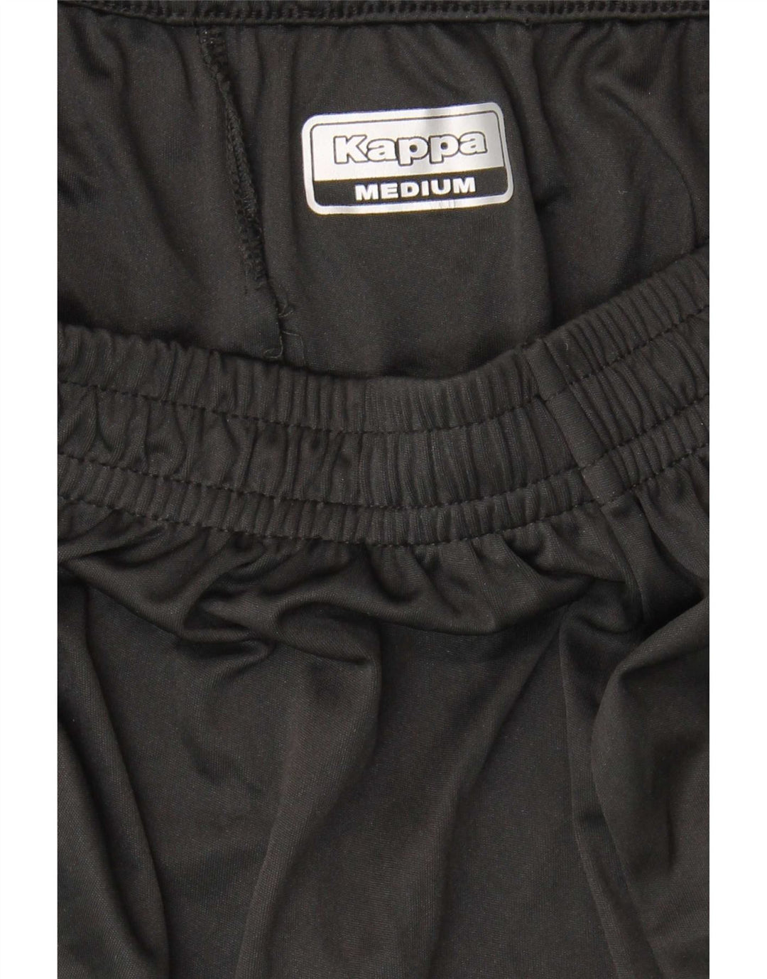 Kappa Short de Sport Homme Noir Moyen