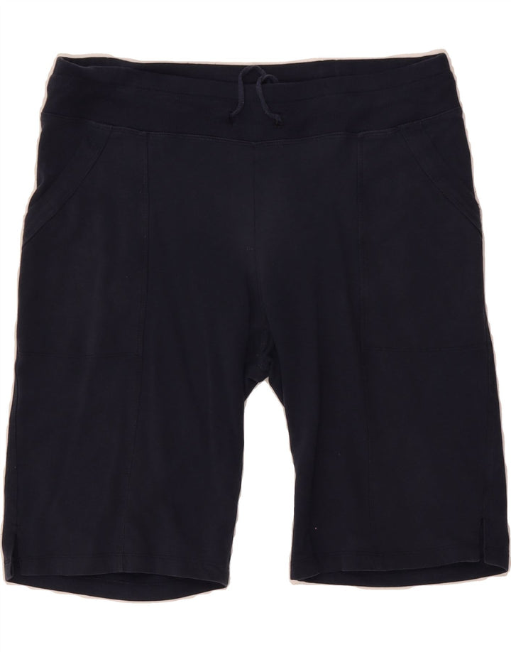 EDDIE BAUER Womens Sport Shorts Medium  Navy Blue Cotton Vintage Eddie Bauer and Second-Hand Eddie Bauer from Messina Hembry 