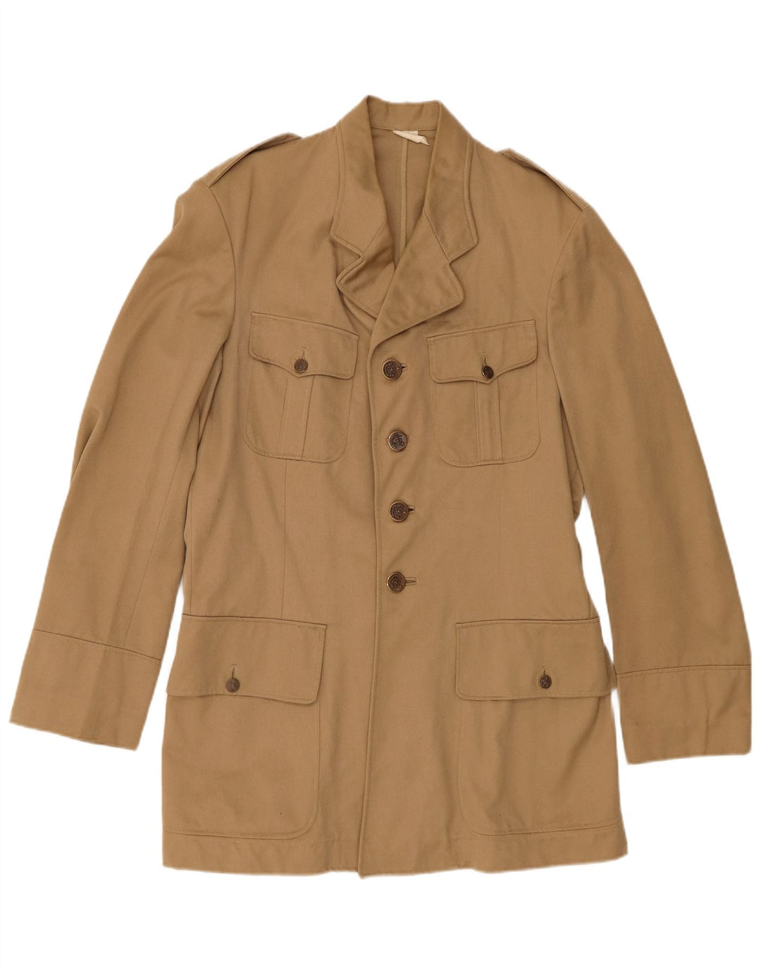 veste militaire vintage homme IT 44 XS Beige