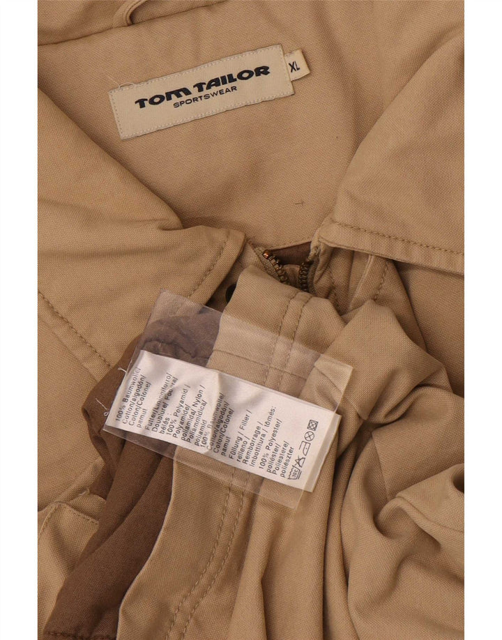 Tom Tailor Veste utilitaire pour homme UK 42 XL Coton beige