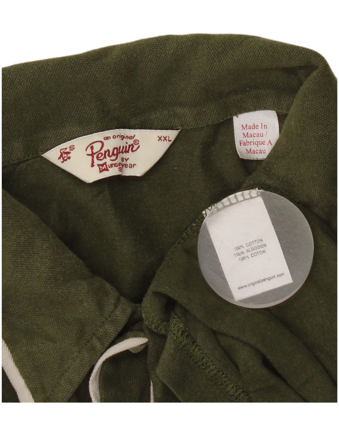 Penguin Polo Homme 2XL Vert Coton