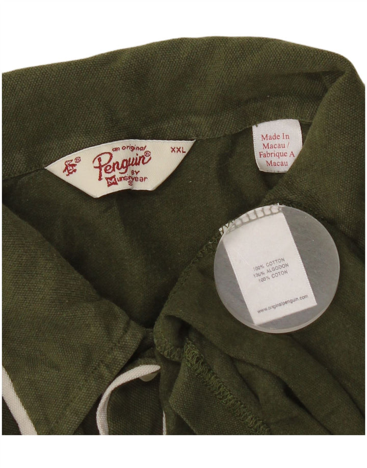 Penguin Polo Homme 2XL Vert Coton