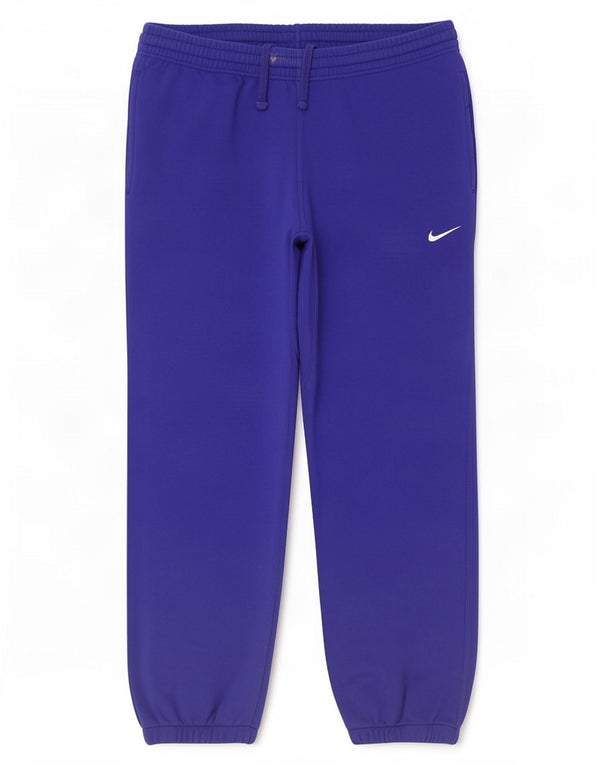 Nike Pantalon de survêtement pour homme en coton bleu Taille L