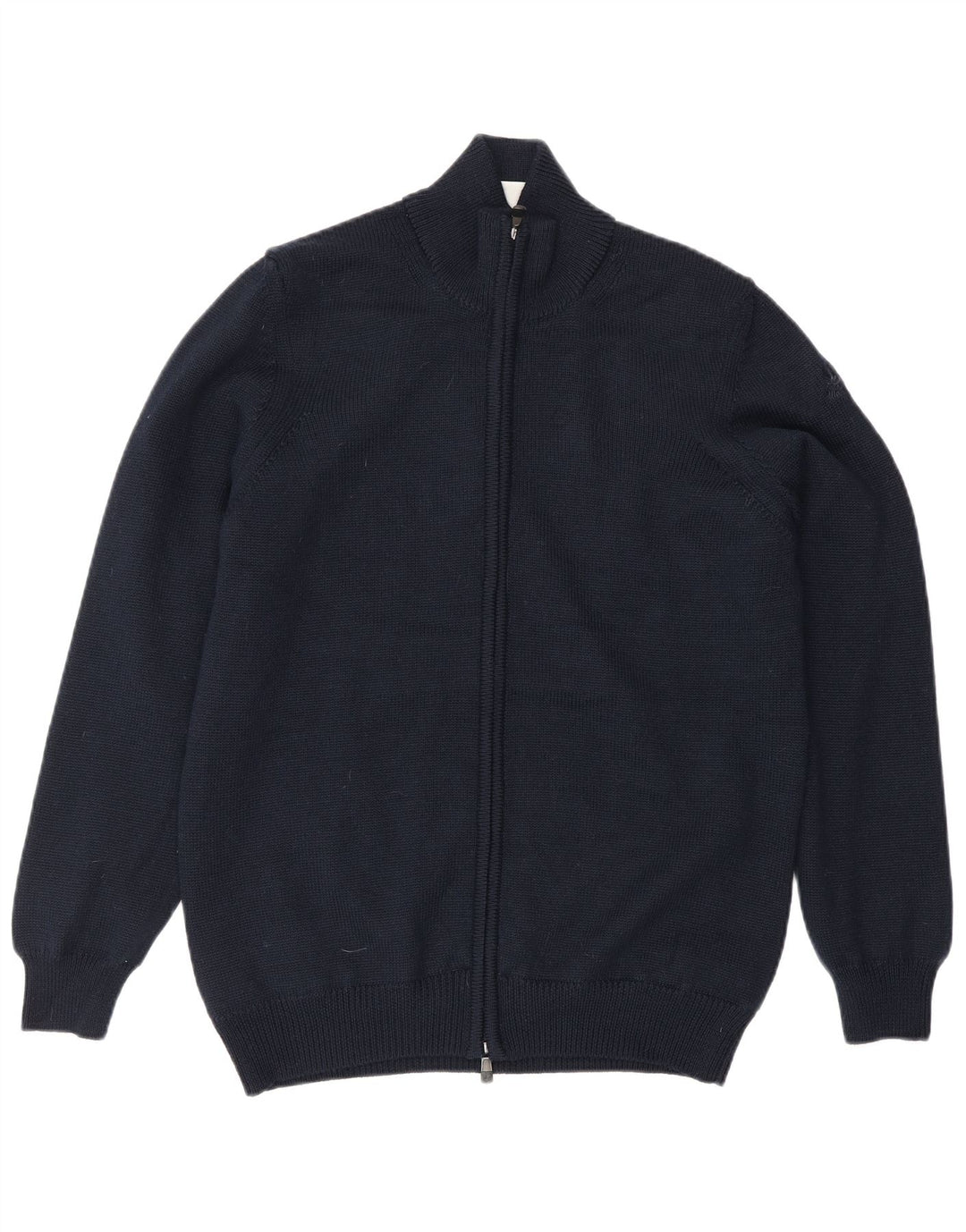 Lyle & Scott Cardigan Pull Homme Bleu Marine Moyen Laine
