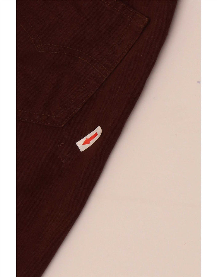 Levi's Jean Droit 501 Femme Marron W29 L32 Coton