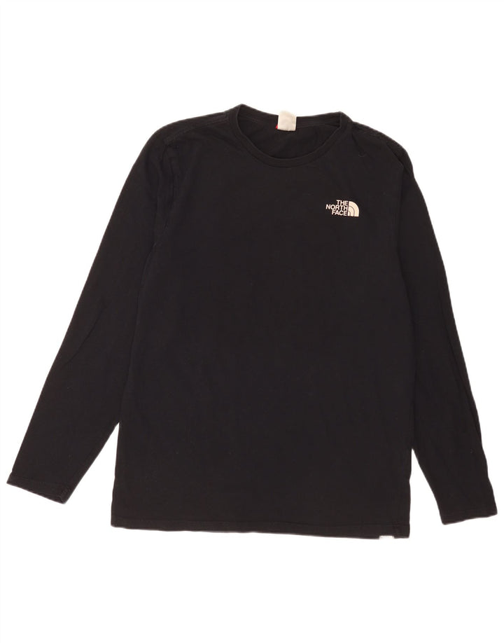 The North Face Haut graphique à manches longues pour hommes en coton noir moyen
