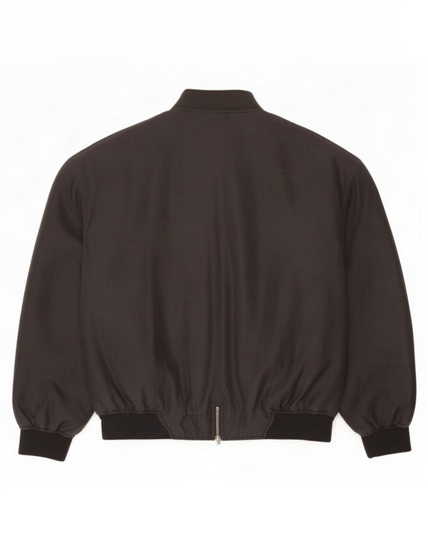 Monza Veste Bomber Homme UK 40 Grande Soie Noire