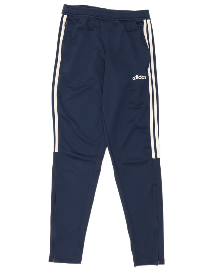 Adidas Pantalon de survêtement Climalite pour homme Petit bleu marine Polyester