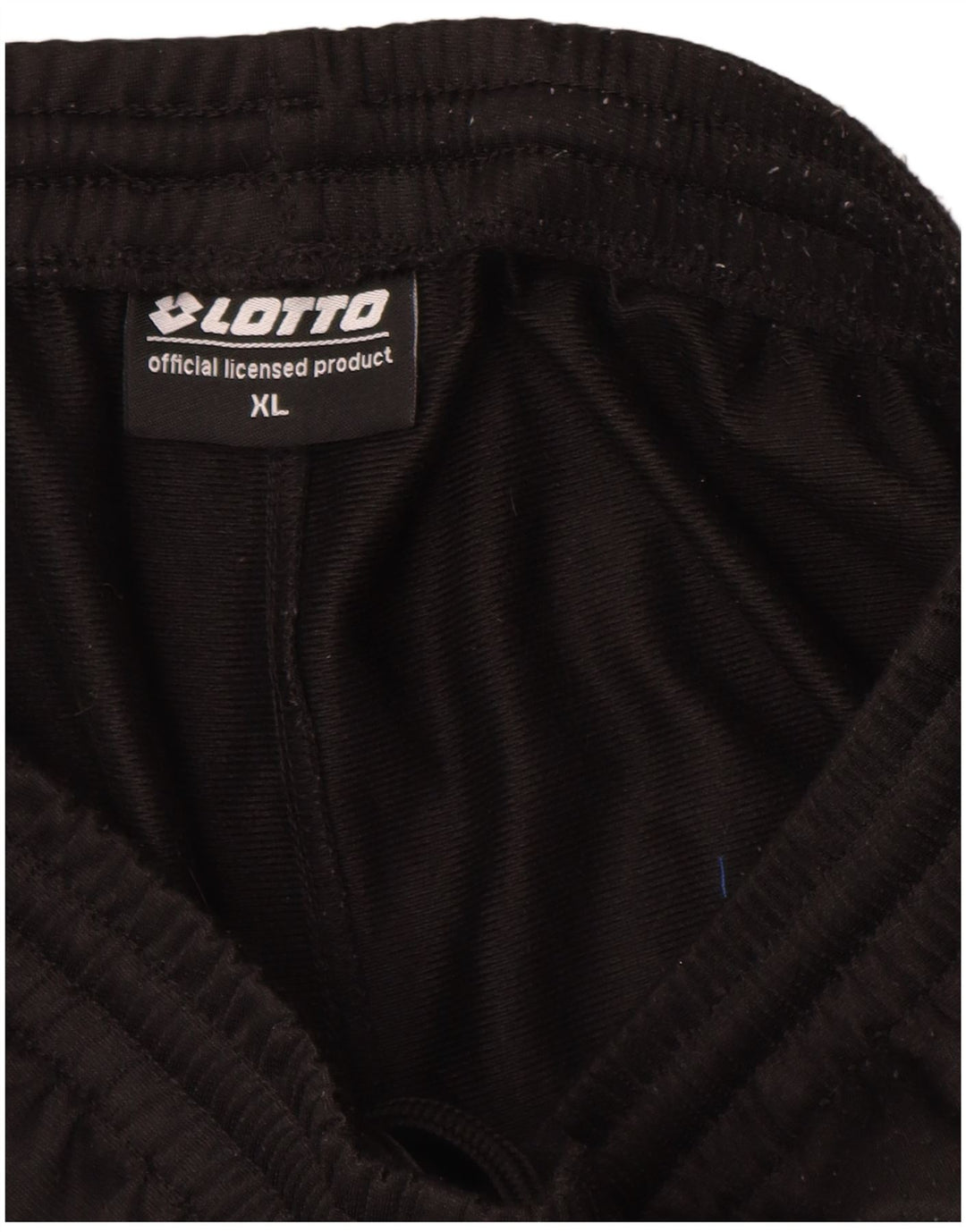 Lotto Pantalon de Survêtement Homme Joggers XL Noir Polyester