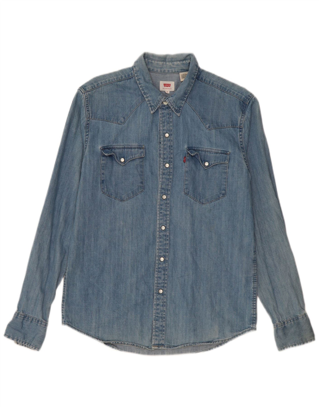 LEVI'S Chemise en Jean Homme Bleu Moyen Coton