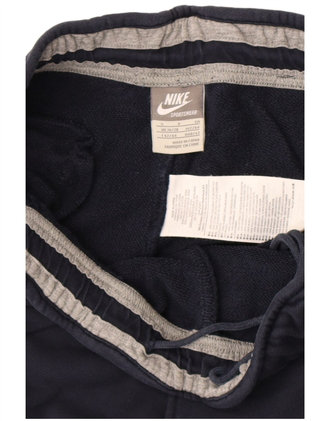 Nike Pantalon de survêtement pour homme Petit en coton bleu marine