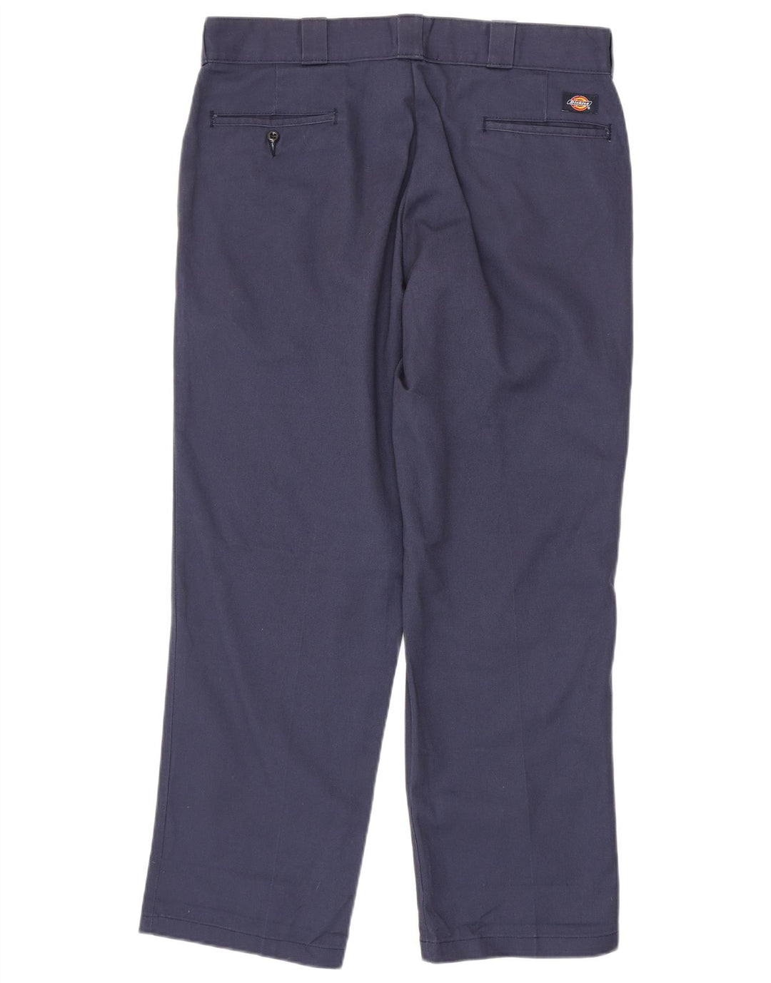 Dickies Pantalon Chino Droit Homme W38 L30 Bleu Marine Polyester