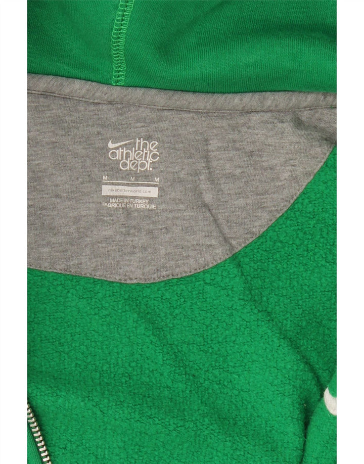 NIKE Pull à capuche zippé pour homme Vert moyen