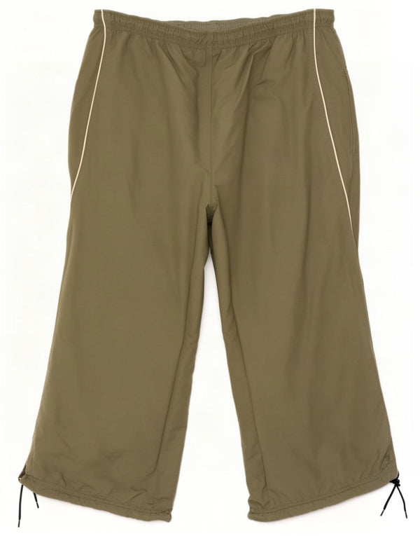 Nike Pantalon de survêtement Capri pour homme XL Vert Polyester
