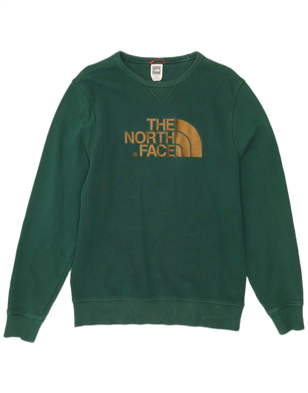 The North Face Sweat-shirt graphique pour homme en coton vert moyen