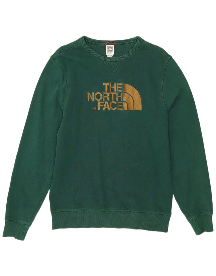 The North Face Sweat-shirt graphique pour homme en coton vert moyen