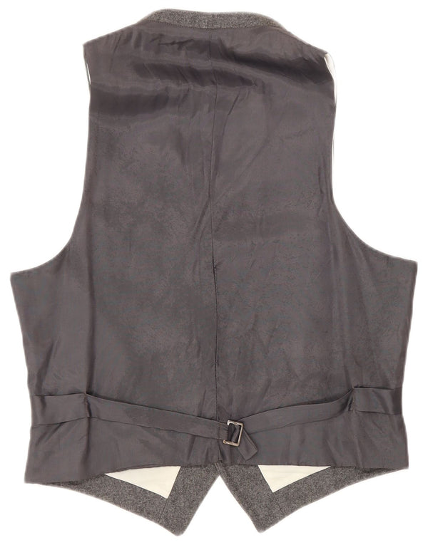 gilet homme vintage petit gris