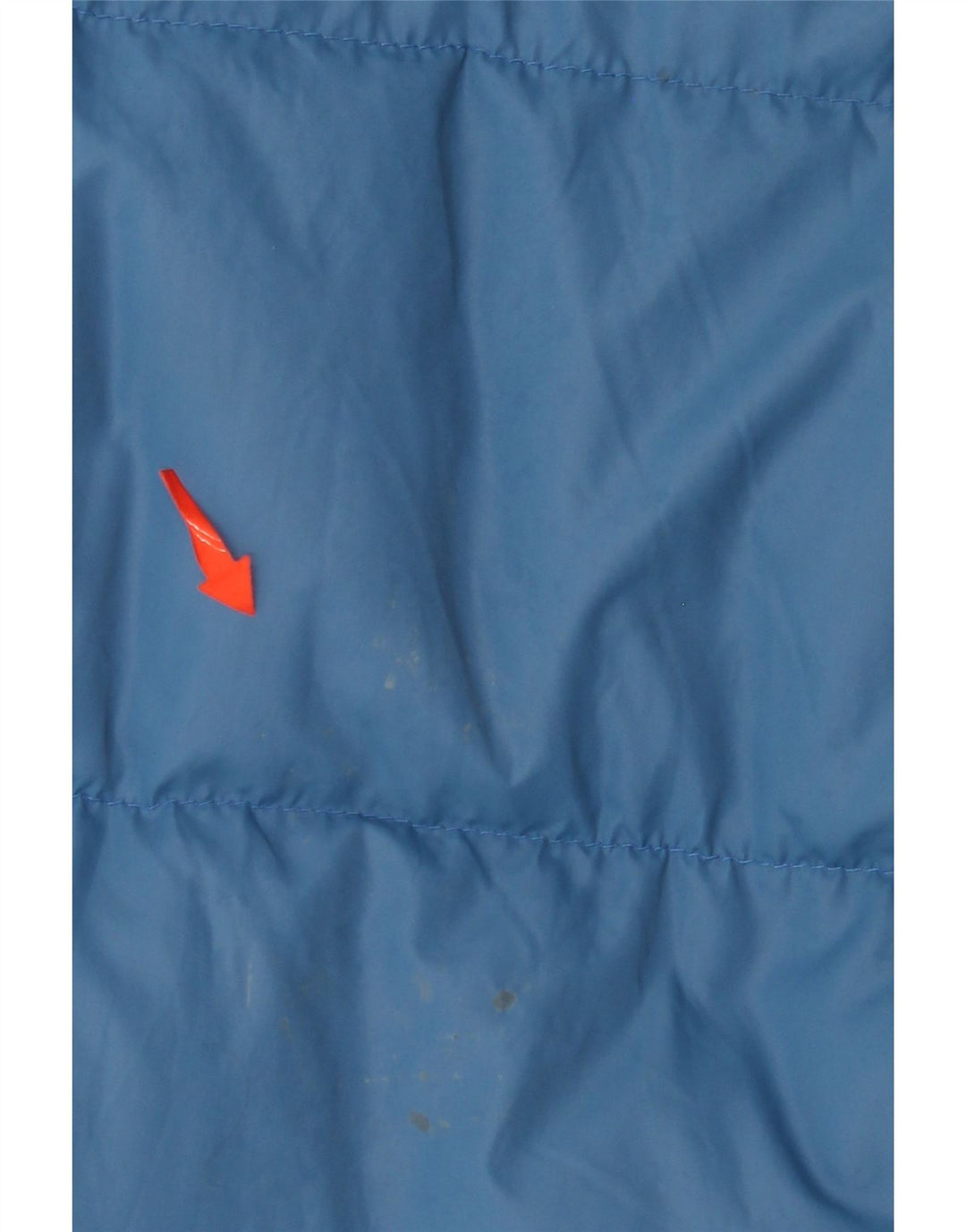 VINTAGE Veste matelassée réversible coupe ample pour homme UK 38 Rouge moyen