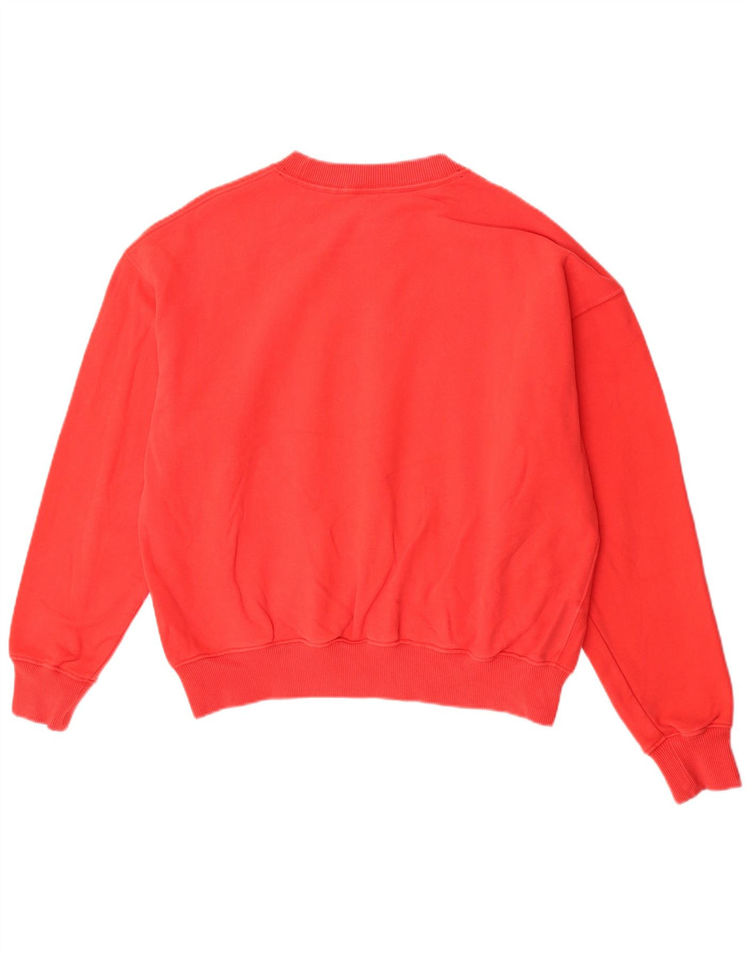 Superdry Pull-over surdimensionné pour femme UK 14 Large Rouge Coton