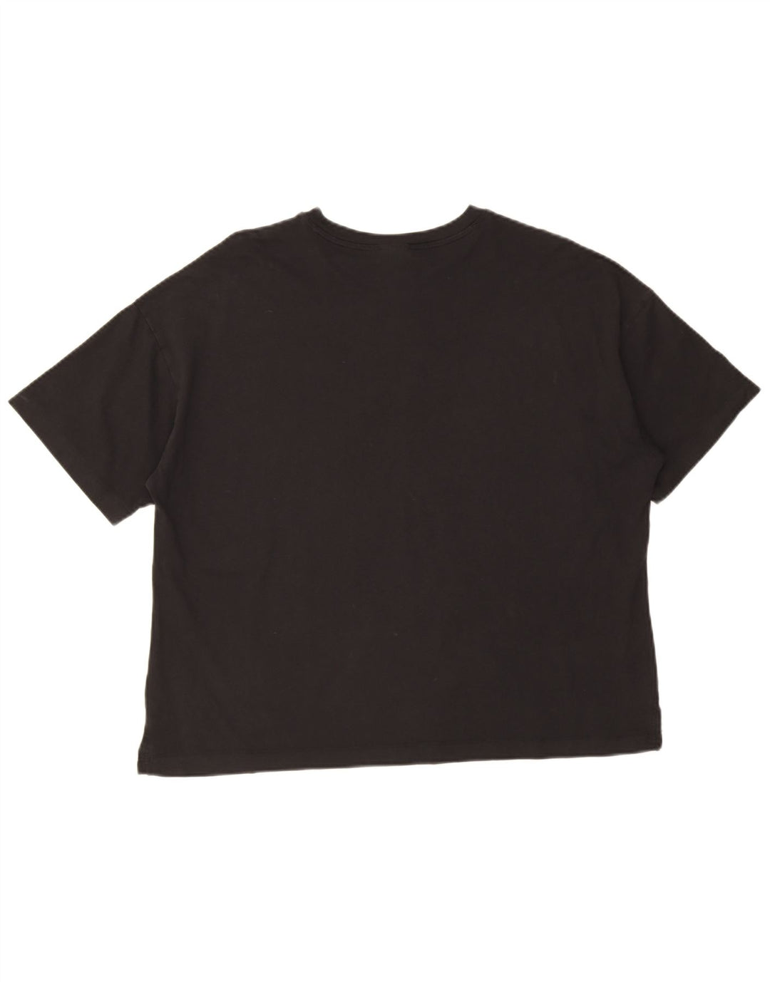 Champion T-shirt graphique surdimensionné pour femme UK 16 Large Noir