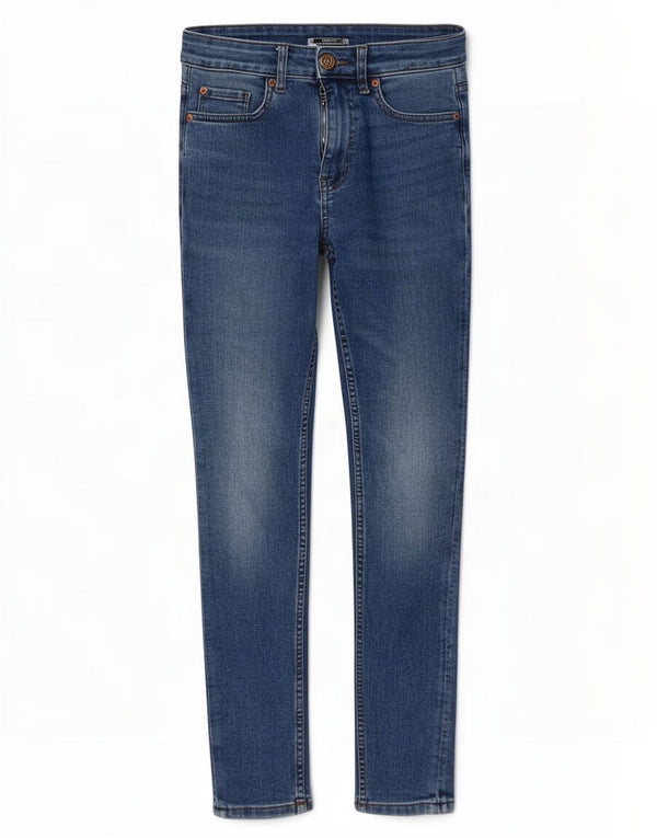 Marks & Spencer Jean skinny pour femme UK 8 Small W28 L26 Bleu Coton