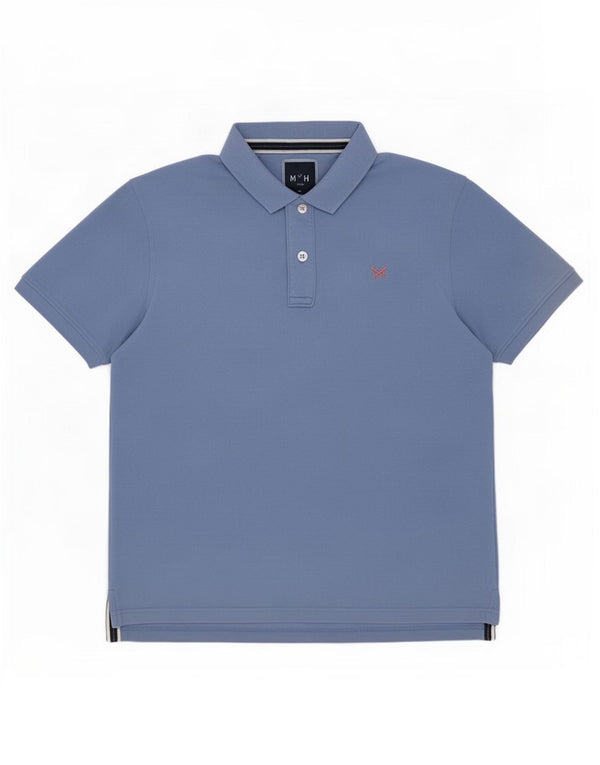 Crew Clothing Polo Homme XL Bleu Coton
