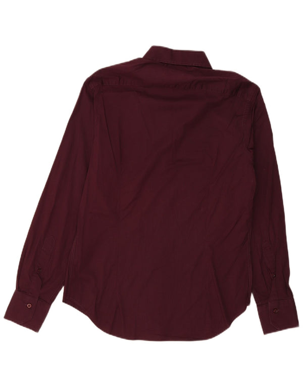 Carrera Chemise Homme Coton Bordeaux Moyen