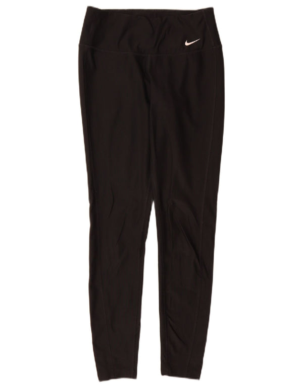 Nike Legging Dri Fit Femme UK 6 XS Noir Polyester