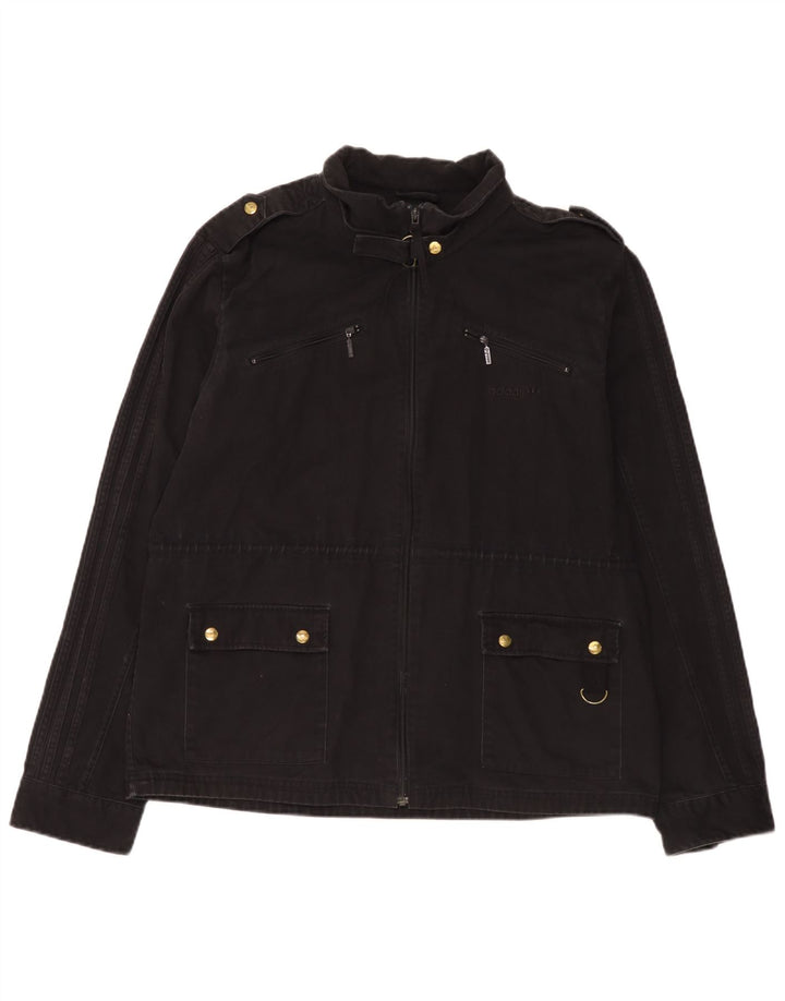Adidas Veste militaire pour homme UK 40 Grand coton noir