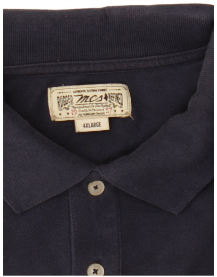 Marlboro Classics Polo Homme 4XL Bleu Marine