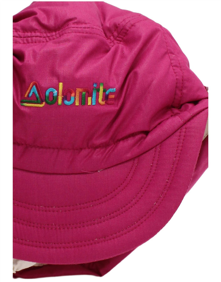 Dolomite Chapeau de trappeur rembourré avec rabat d'oreille pour femme Taille L Rose