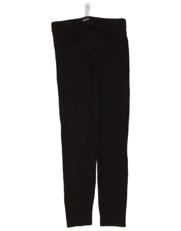 Patagonia Leggings Femme US 12 Large Noir Polyester
