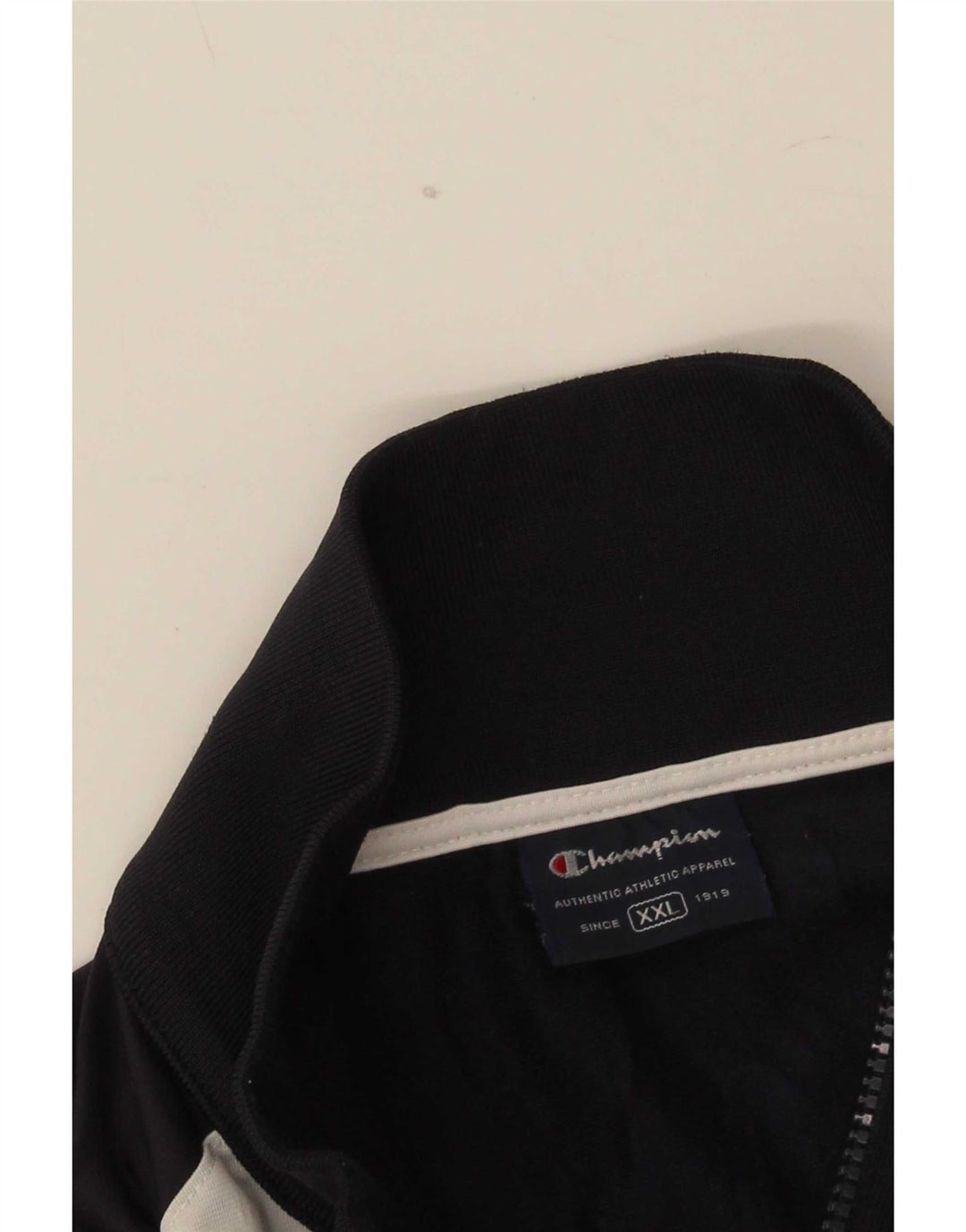 Champion Veste de survêtement pour homme 2XL Bleu marine Colourblock