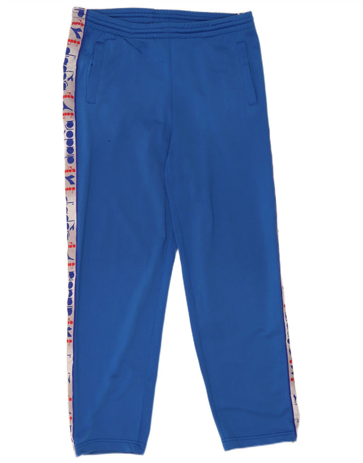 Diadora Pantalon De Survêtement Graphique Homme Large Bleu Polyester