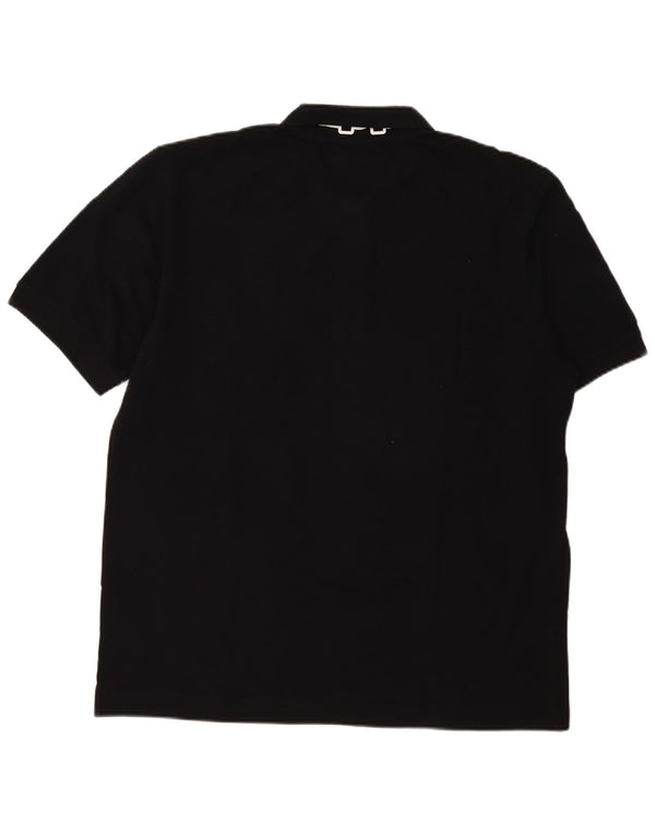 Kappa Polo Homme XL Noir Coton