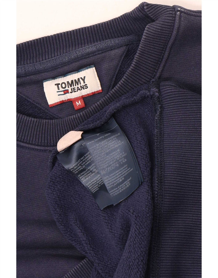 Tommy Hilfiger Sweat-Shirt Homme Bleu Marine Moyen Coton