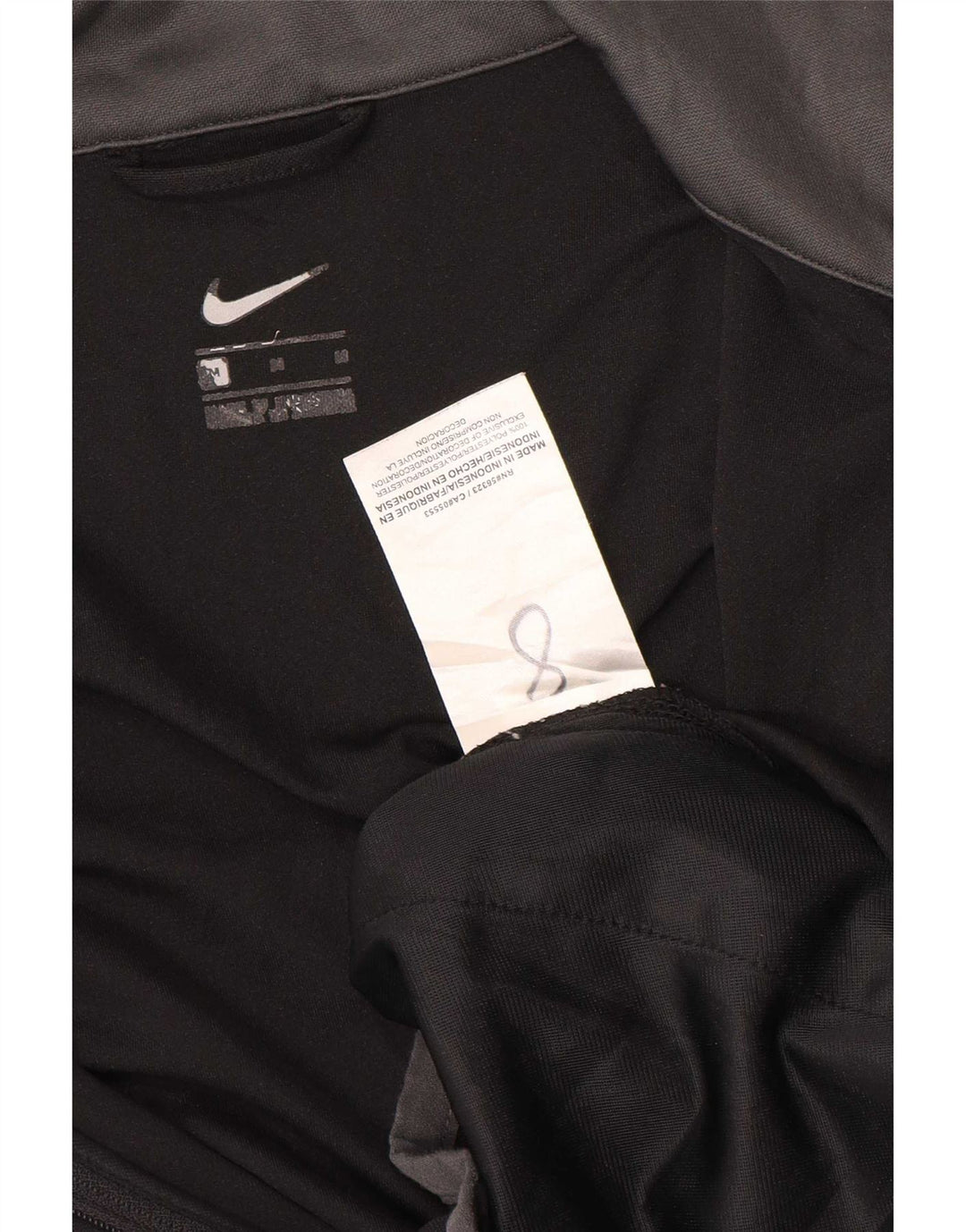 Nike Veste de survêtement graphique pour homme Noir moyen Polyester colour block
